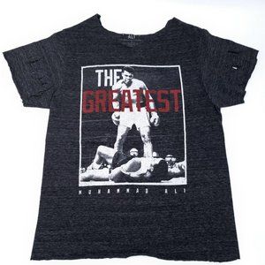 Muhammad Ali The Greatest TShirt DIY Altered Shred